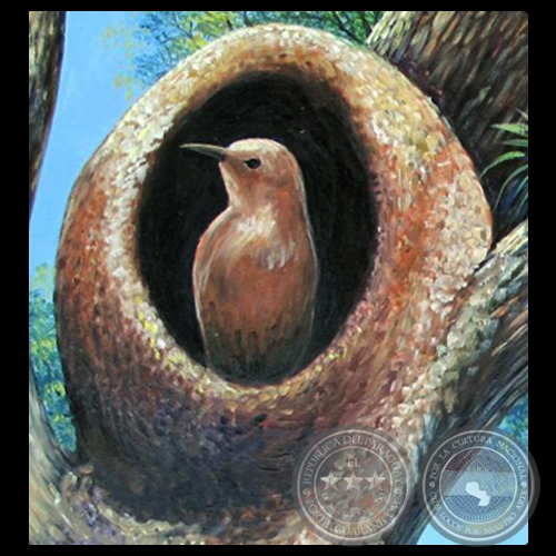 EL HORNERO, 2011 - Óleo de CLAUDIA VERA
